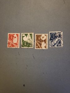 Stamps Germany Scott #698-701 used