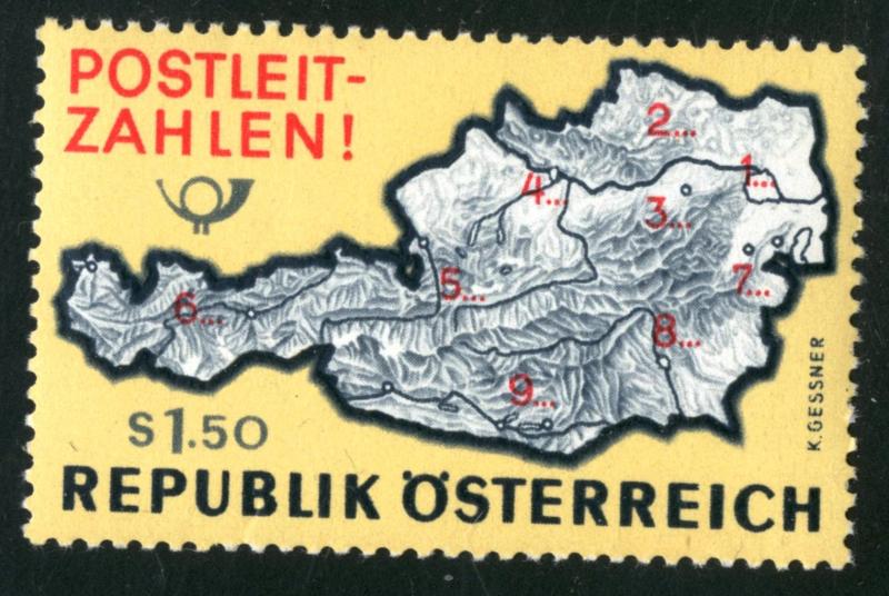 AUSTRIA - SC #756 - UNUSED- 1966 - Austria131