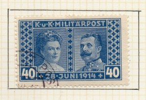 Bosnia and Herzegovina Early 1900s Early Issue Fine Used 40h. NW-170004