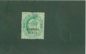 INDIA-CHAMBA STATE 30 MH CV$ 3.75 BIN$ 1.75