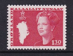 Greenland  #122  MNH  1980  Queen Margrethe    1.30k