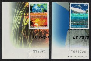 Fr. Polynesia Telecom Services 2v Corners Control Numbers 2004 MNH SG#986-987