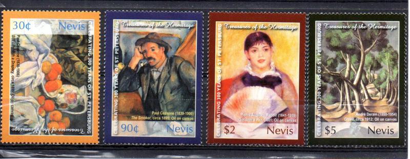 Nevis 1381-1384 MNH