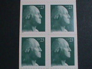 ​UNITED STATES-2001-SC#3468a -GEORGE WASHINGTON COMPLETE BOOKLET OF 10 STAMPS-