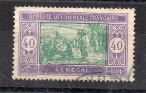 SENEGAL - FRENCH COLONIAL - 40 - 1914 - LOCAL MARKET - Used -