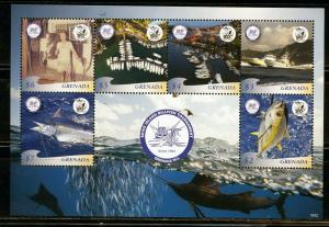 GRENADA  2019  SPICE ISLAND  BILLFISH TOURNAMENT   SHEET  MINT NEVER  HINGED 