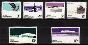 ROSS DEPENDENCY  1972 Views; Scott L9-14; MNH