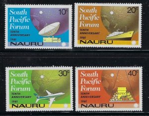 Nauru 240-43 MNH 1981 set (fe1129)