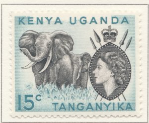 KENYA UGANDA AND TANGANYIKA 1954-59 15cMH* Stamp A30P4F40644-