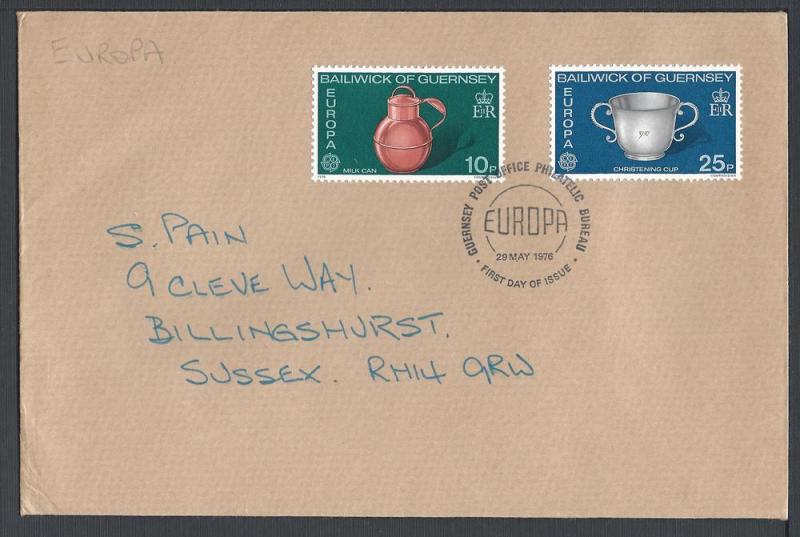 Great Britain-Guernsey, FDC