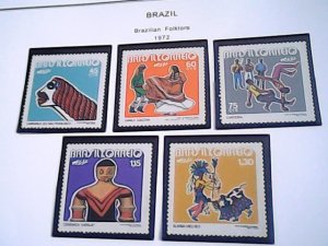 1972  Brazil  MNH  full page auction