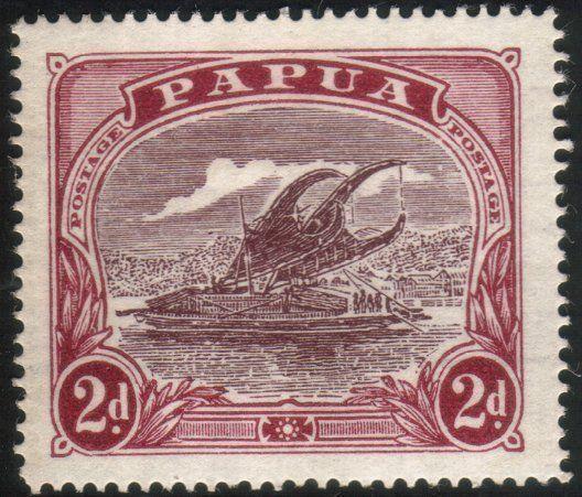 PAPUA 1916-31 2d Lakatoi SG96a fine mint...................................88764