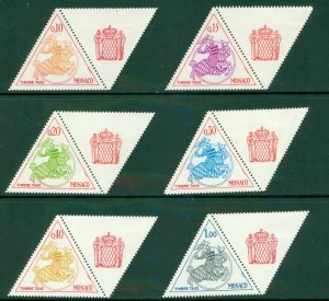 R20-0081 MONACO J66-72 PARTIAL SET BIN $1.50