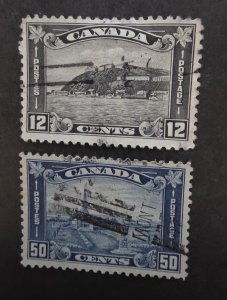Canada Scott 174 176 Used Stamp Lot T20711