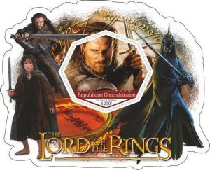 Stamps. Cinema. The Lord of the Rings 2021 year 10 sheets perforated MNH**