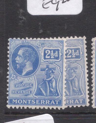 Montserrat SG 71, 71a MOG (4dly)