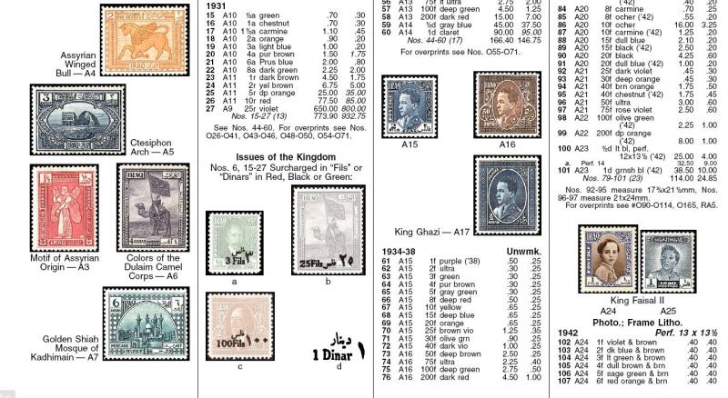 2008 IRAQ Scott Catalog PAGES ONLY