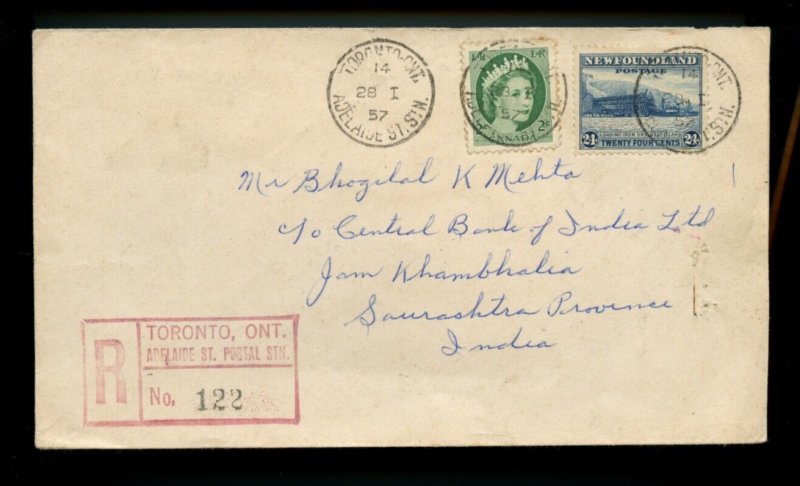 ? NICE crossover Wilding NFLD Registered to INDIA RECEIVERS etc. cover Canada