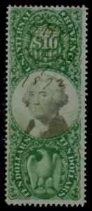 #R149 VF+ USED $10.00 3RD ISSUE BQ2898