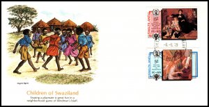 Swaziland 325-326 Fleetwood U/A FDC