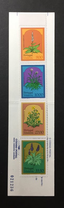 Portugal-Madeira 1982 #85a Booklet, 2 pics, MNH, CV $5