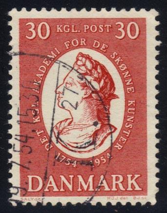 Denmark #353 Frederik V, used (0.50)