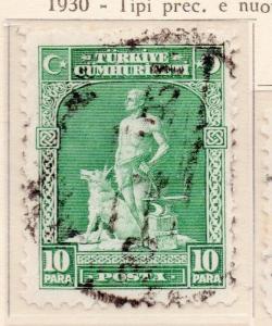 Turkey 1930 Early Issue Fine Used 10p. 167513