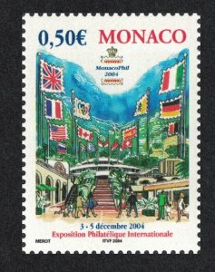 Monaco Flags 'MonacoPhil 2004' Stamps Exhibition 2003 MNH SG#2623 MI#2671