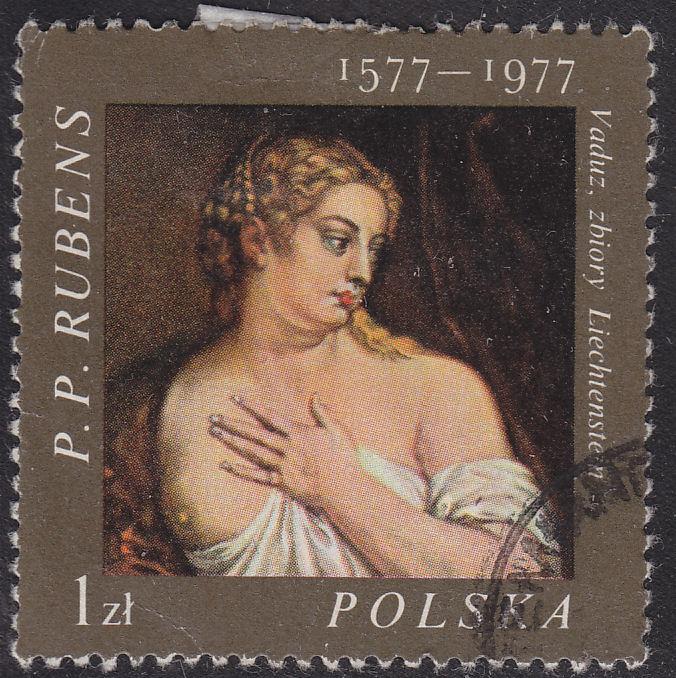 Poland 2209 Venus By: Rubens 1.00zł 1977