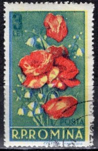 Romania; 1956: Sc. # 1115; Used CTO Single Stamp