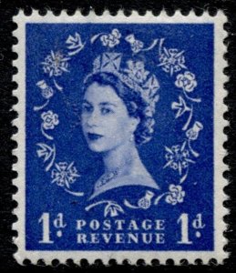 GB Stamps #354c Mint OG MNH Wmk. 322 - QEII Definitive - Graphite Lines