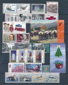 Norway 2015 Complete MNH Year Set  as shown at the image.