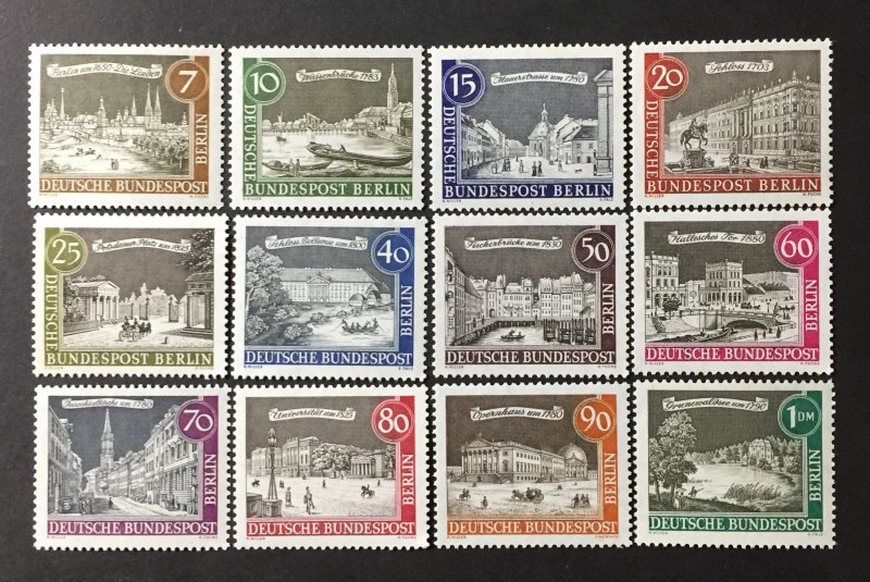 Germany-Berlin 1962-3 #9n196-207,  MNH, CV $4.50