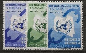 Dime Auction. Libya180-182  nh