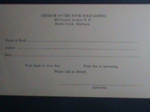 ​UNITED STATES-1875 OVER 140 YEARS-THOMAS JEFFERSON MNH PAID POST CARD VF