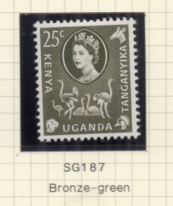 Kenya Uganda Tanganyika 1960-62 Early Issue Fine Mint Hinged 25c. NW-157826