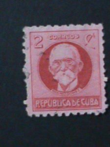 ​CUBA-1917-SC#265-MAXIMO GOMEZ- MH 107 YEARS OLD STAMP WE SHIP TO WORLDWIDE