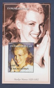 TURKMENISTAN -  MNH S/S - Marilyn Monroe - 1997