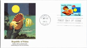 United States, United States First Day Cover, Guam, Marine Life