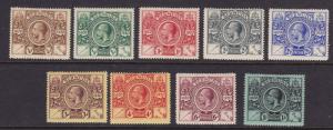 Bermuda Scott # 71 - 79 set VF-mint OG hinged ! scv $ 120 ! see pic !