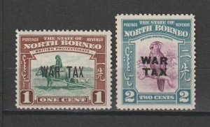 NORTH BORNEO 1941 SG 318/9 MINT Cat £17