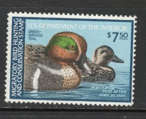 Scott# RW46 OG MNH  single