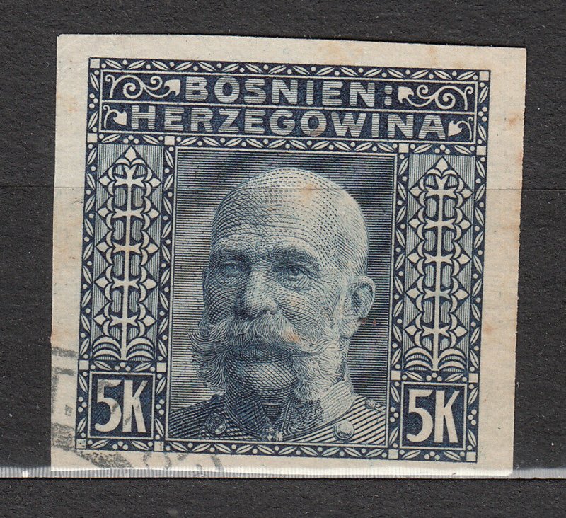 Bosnia & Herzegovina - 1906 5K Franz Josef imperforated (7561)