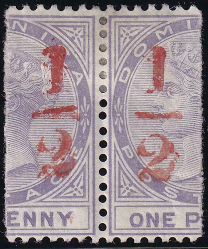 Dominica 1882 SC 12 Var MLH 