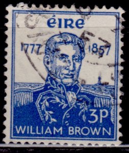 Ireland, 1957, Admiral William Brown, 3p, used