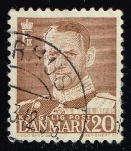 Denmark #320 King Frederik IX; used (0.25)