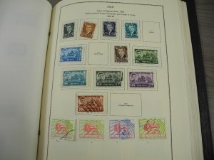 PERSIA, Fantastic Stamp Collection mounted/partially glued in a Minkus