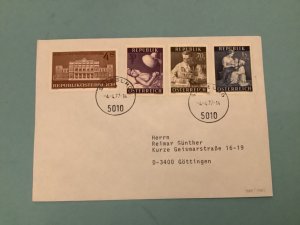 Austria 1977 to Gottingen  Stamps Cover R41641