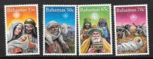 BAHAMAS SG1709/12 2015 CHRISTMAS MNH