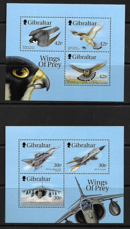 1999    GIBRALTAR  -  SG.  MS 889  -  BIRDS OF PREY (Issue 1)  -  MNH